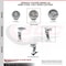 Service Caster 5 Inch Semi Steel Cast Iron Caster Set with Roller Bearings 2 Swivel 2 Rigid SCC-20S520-SSR-2-R-2 - alternate 7